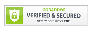 GoDaddy Verified Secure Badge